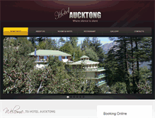 Tablet Screenshot of hotelaucktong.com